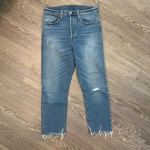Levi’s 501 ankle jeans